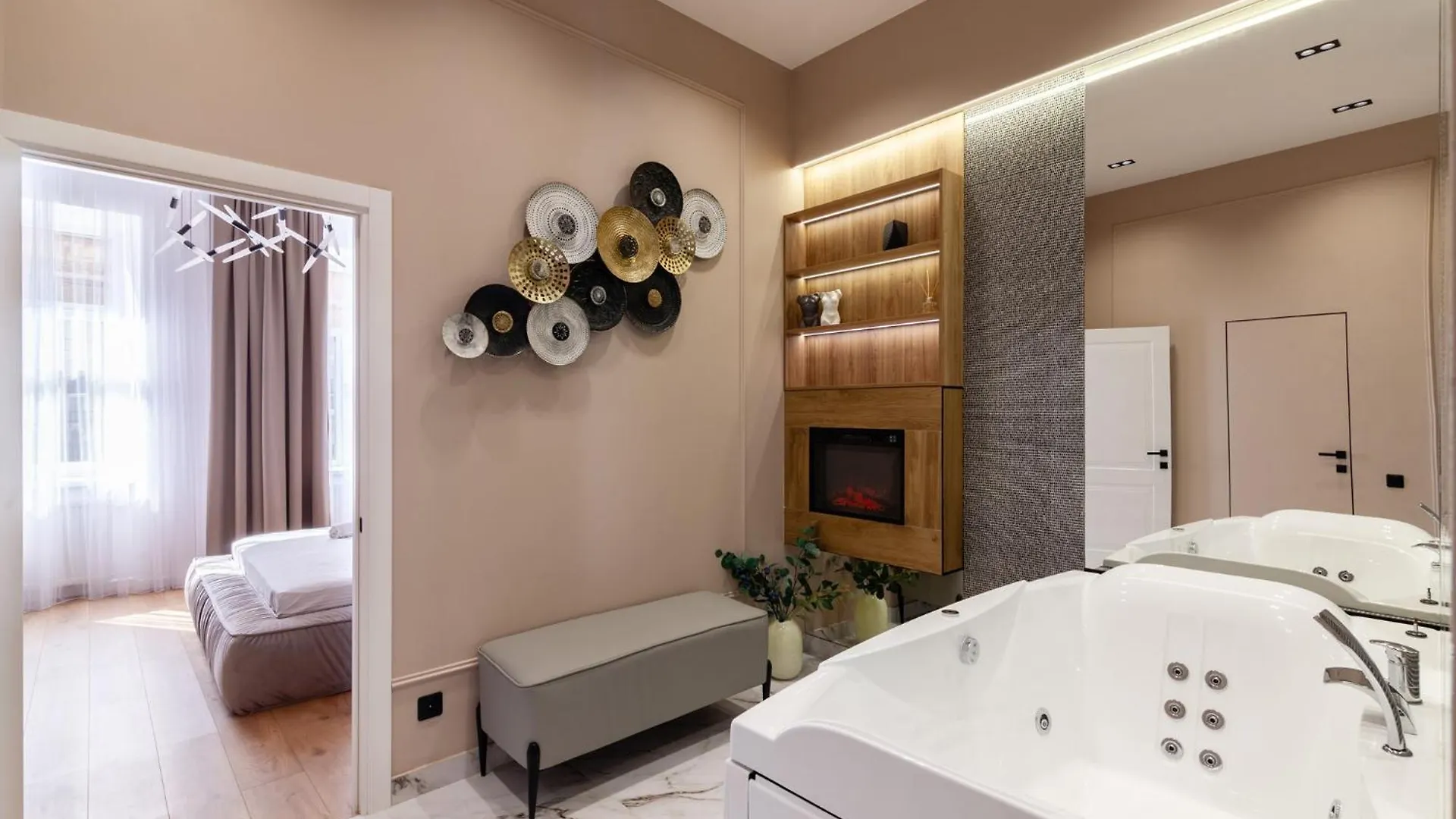 Leogrand Jacuzzi On Nalyvayka 14 Apartment Lviv